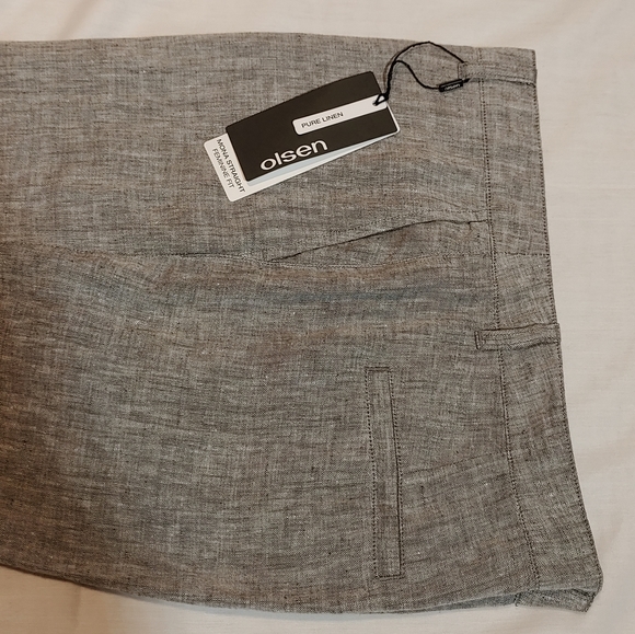 Olsen New Women's linen pants - Picture 8 of 8